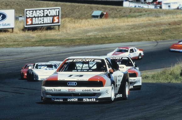 1988: Hurley Haywood wins the TransAm Championship with the Audi 200 quattro. ⓒ 아우디 코리아