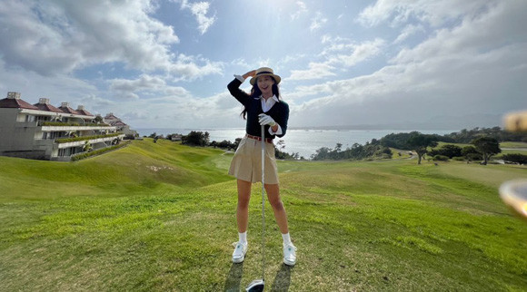 권유리가 테일러메이드 엠버서더로 나선다. ⓒ 권유리 인스타그램