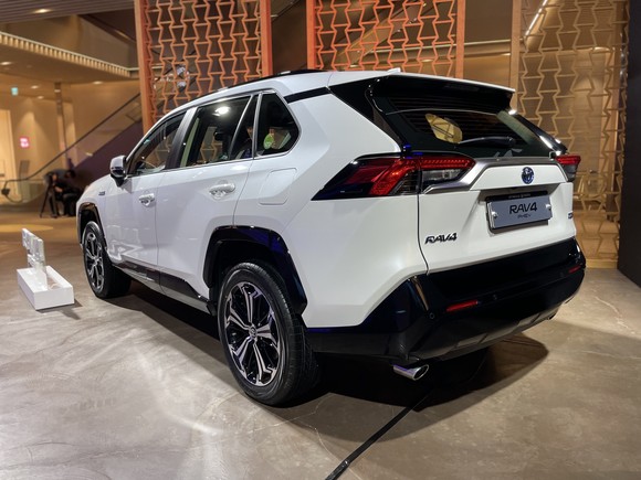 RAV4 플러그인 하이브리드. = 노병우 기자