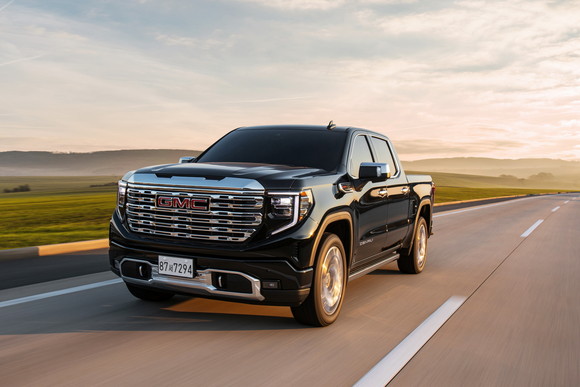 시에라는 GMC의 초대형 픽업트럭이다. ⓒ 한국GM