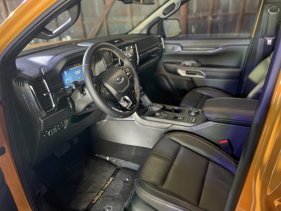 넥스트 제너레이션 포드 레인저 실내 모습. = 노병우 기자