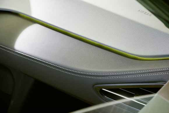 인테리어의 모든 부분은 비동물성 소재를 활용됐다. ⓒ 폭스바겐 코리아