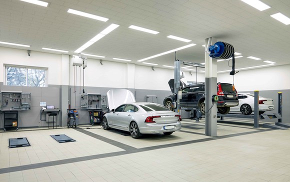 볼보 일산 서비스센터 내부. ⓒ 볼보자동차코리아