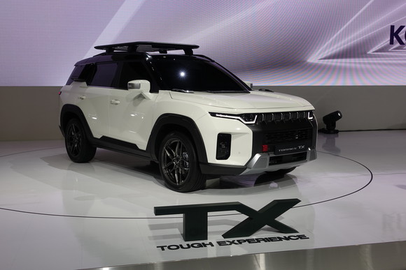 토레스의 라인업 확장 스페셜 모델인 토레스 TX. = 노병우 기자