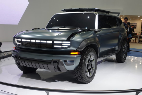 디자인 콘셉트 모델인 F100. = 노병우 기자