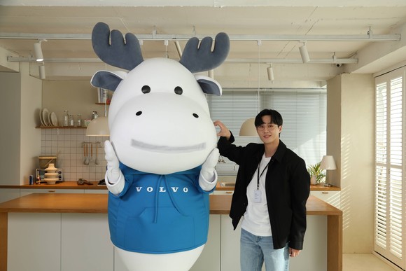 볼보자동차코리아의 친환경 캐릭터 '순로기'. ⓒ 볼보자동차코리아