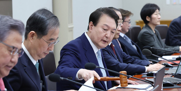 윤 대통령은 '양곡관리법 거부권'을 재가했다. ⓒ 연합뉴스