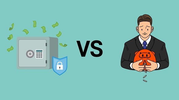 1개월 초단기 적금과 파킹통장은 서로 다른 용도의 금융상품임에도 불구하고 비교되고 있다. = 장민태 기자