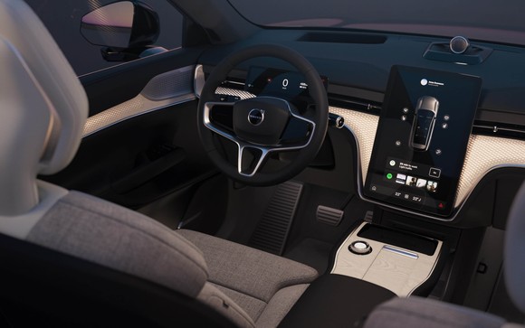 Volvo EX90 인테리어 썬라이크 LED 적용 모습. ⓒ 볼보자동차코리아