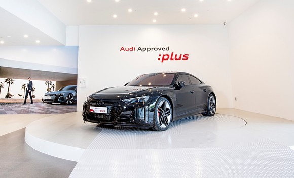 아우디 공식 인증 중고차 김포 전시장 내부 모습. ⓒ 아우디 코리아