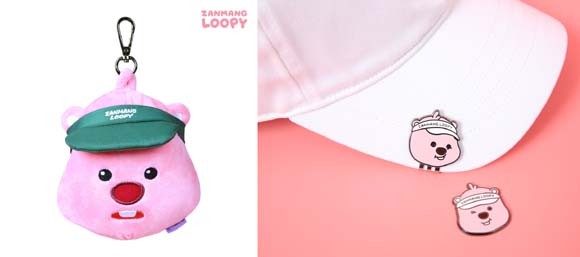골프존커머스는 최근 MZ세대에게 가장 사랑받는 캐릭터 중 하나인 '잔망루피'를 콜라보 상품으로 기획하고 직접 제작에 참여했다. ⓒ 골프존커머스