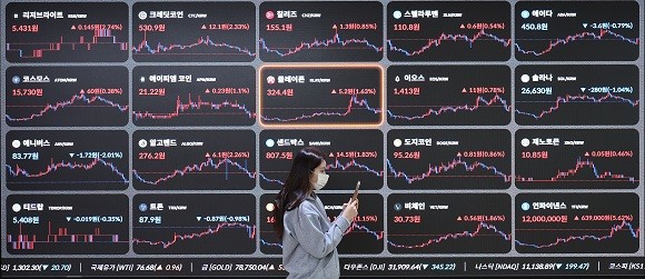 한국은행이 18일 '글로벌 주요 사건으로 본 암호자산시장 취약성 평가·시사점' 보고서를 발표했다. ⓒ 연합뉴스