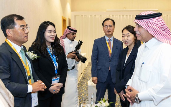 CJ대한통운 사우디 GDC 업무협약 체결식. ⓒ CJ대한통운
