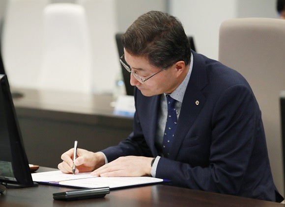 이승헌 한국은행 부총재보는 15일 "시장의 반응은 통화정책 스탠스와 다소 간극이 있다"고 꼬집었다. ⓒ 한국은행.