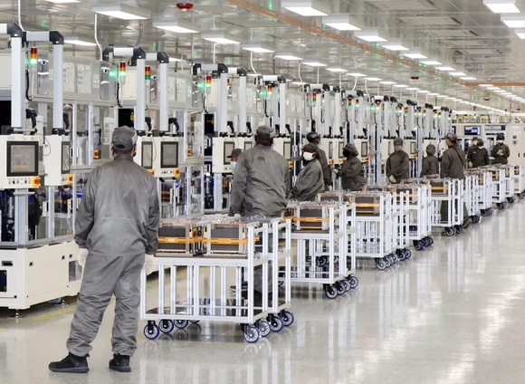 SK온 미국 조지아 주 잭슨 카운티 배터리 공장. ⓒ SK온