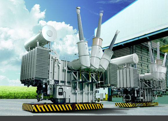 HD현대일렉트릭의 전력 변압기. ⓒ HD현대일렉트릭