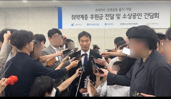 발언 중인 이복현 금융감독원장. = 전대현 기자