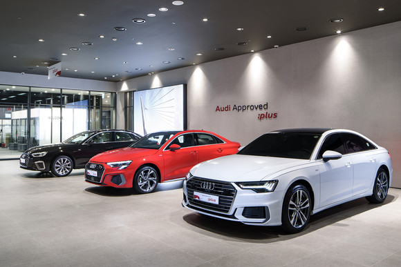 아우디 공식 인증 중고차 서수원 전시장 내부. ⓒ 아우디코리아