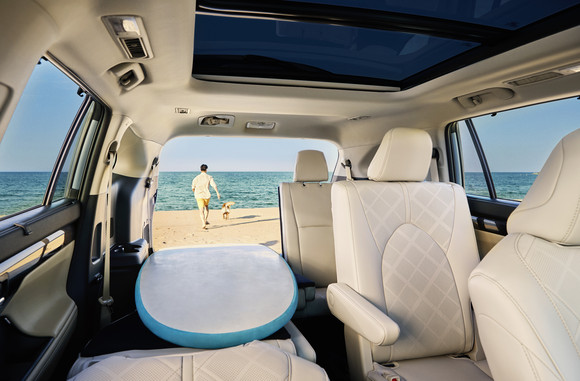 하이랜더는 다양한 공간 활용이 특징이다. ⓒ 토요타코리아