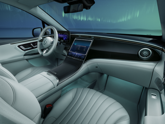 더 뉴 EQE SUV 인테리어. ⓒ 메르세데스-벤츠 코리아