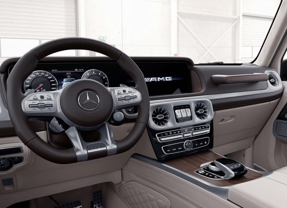 메르세데스-AMG G 63 헤리티지 에디션 인테리어. ⓒ 메르세데스-벤츠 코리아