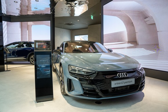 아우디 스타필드 하남 콘셉트스토어 내부 모습. ⓒ 아우디 코리아