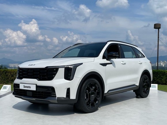 4세대 쏘렌토의 상품성 개선 모델 더 뉴 쏘렌토. = 노병우 기자