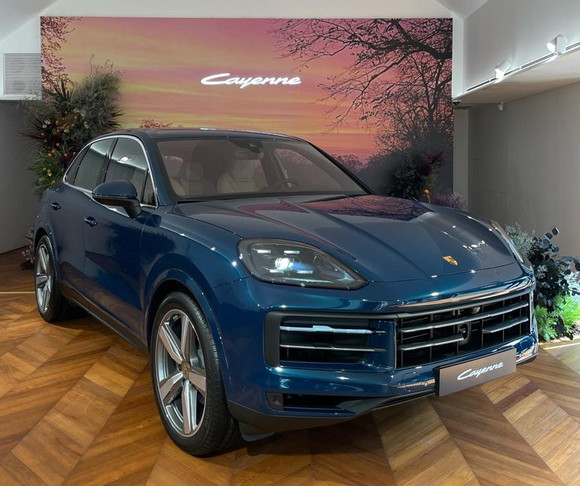 신형 카이엔은 정교한 디자인과 혁신적인 조명 기술로 공격적인 인상이 돋보인다. = 노병우 기자