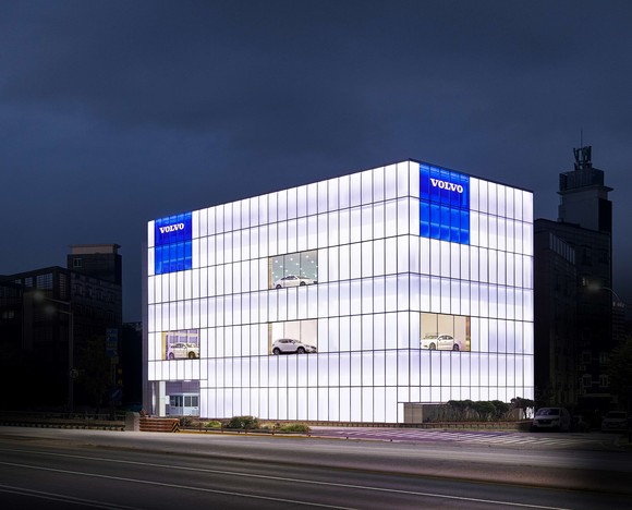 새롭게 확장 이전한 볼보 대전 전시장 및 서비스센터 전경. ⓒ 볼보자동차코리아