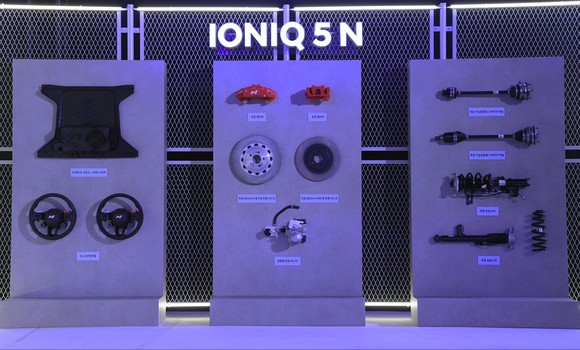 아이오닉 5 N 테크 데이 행사장 내부 모습. ⓒ 현대자동차
