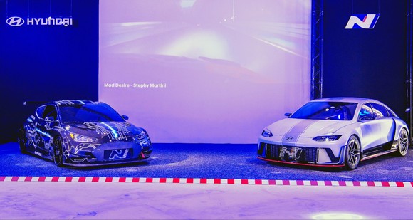 아이오닉 5 N 테크 데이 행사장 내부 모습. ⓒ 현대자동차