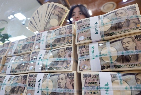 지난달말 거주자외화예금잔액을 살펴보면 미 달러화는 크게 즐고 있는 가운데 엔화가 1억달러 증가했다. ⓒ 연합뉴스