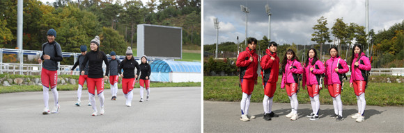 몬츄라는 바이애슬론 청소년 및 성인 국가대표에게 몬츄라 네비스 자켓과 알파 맵 K 아노락 셔츠를 후원했다. ⓒ 몬츄라