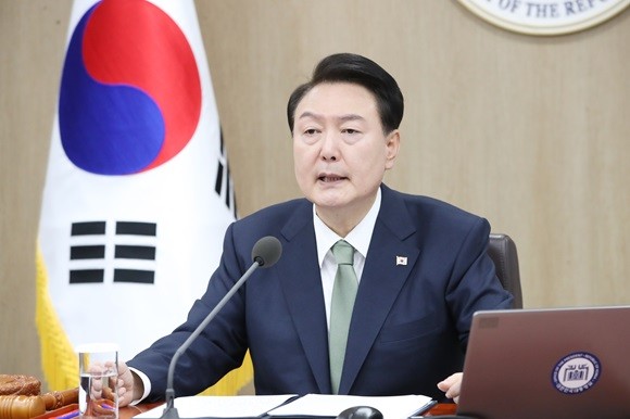 윤석열 대통령이 30일 국무회의에서 발언하고 있다. ⓒ 연합뉴스