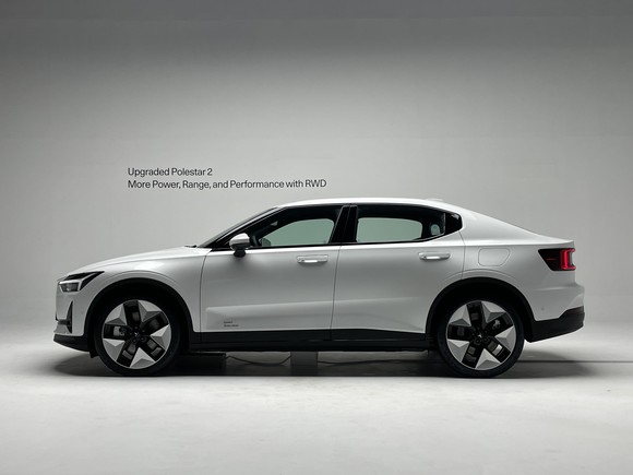 업그레이드 폴스타 2는 생산 과정에서의 탄소 발자국도 함께 줄였다. = 노병우 기자