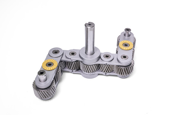 유니버설 휠 드라이브 시스템의 내부 기어 구조. ⓒ 현대자동차