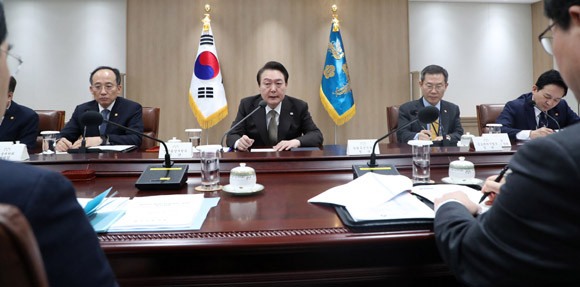 윤 대통령은 올해 마지막 주재한 국무회의에서 3대 개혁의 중요성을 다시 한 번 강조했다, ⓒ 연합뉴스