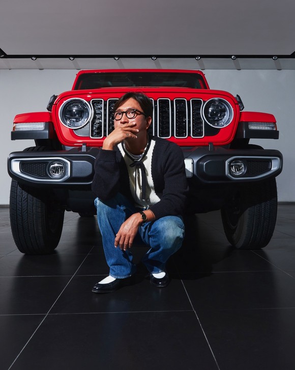 더 뉴 2024 랭글러와 카멜커피 CEO 미스터 카멜. ⓒ 스텔란티스 코리아