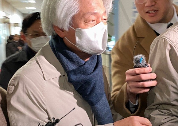 법정 향하는 김태오 DGB금융지주 회장. ⓒ 연합뉴스