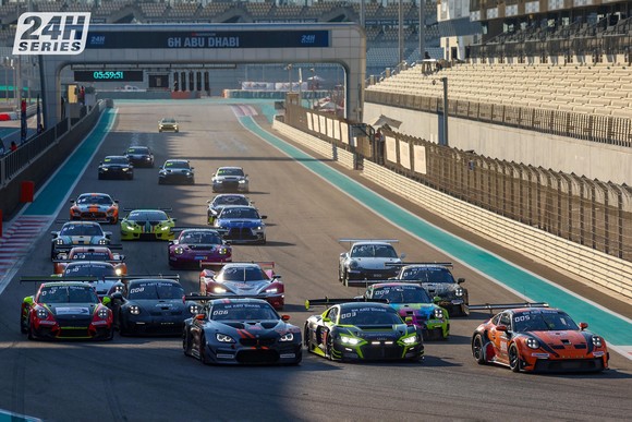 2023 시즌 24시 시리즈 한국 6H 아부다비 대회 경기 장면. ⓒ 한국타이어