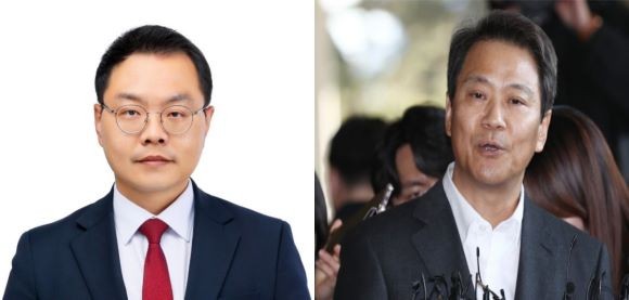 (왼쪽부터) 서울 중구 성동갑에 도전장을 낸 권오현 국민의힘 예비후보·임종석 더불어민주당 예비후보. ⓒ 프라임경제 편집