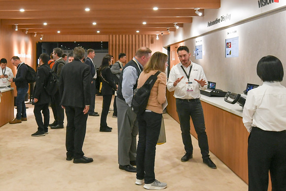 현대모비스 CES 2024 고객사 전용 부스. ⓒ 현대모비스