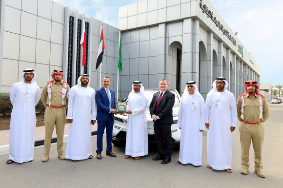 로터스가 두바이 경찰청에 순수 전기 하이퍼 SUV 엘레트라 R을 지원한다. ⓒ 로터스자동차코리아