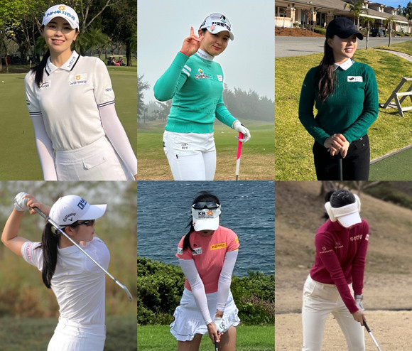 KLPGA가 2024 제16대 KLPGA 홍보모델에 선정된 선수들의 각오를 들어봤다. ⓒ KLPGA