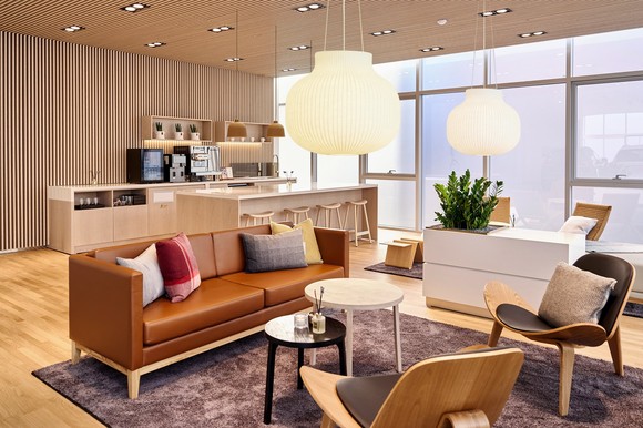 볼보 용산 전시장 고객라운지. ⓒ 볼보자동차코리아