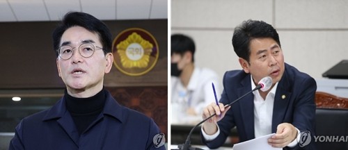 (왼쪽부터) 더불어민주당 서울 강북을 박용진 의원, 국민의힘 부산 수영구 전봉민 의원 ⓒ연합뉴스