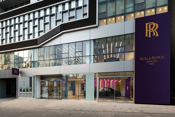 롤스로이스모터카 서울 청담 쇼룸 전경. ⓒ 롤스로이스모터카