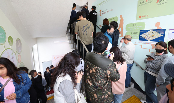제22대 총선 사전투표율이 역대 최고치인 31.28%를 기록했다. ⓒ 연합뉴스