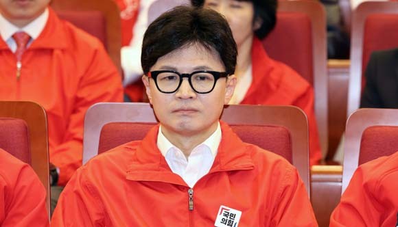 한동훈 비대위원장은 11일 총선 패배에 대해 책임을 지겠다며 사퇴 의사를 밝혔다. ⓒ 연합뉴스