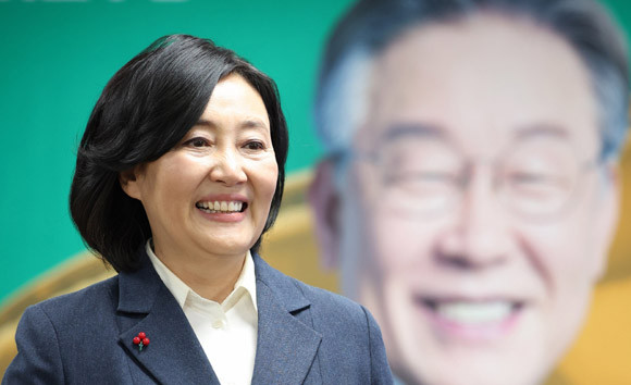 국무총리 후보로 거론됐던 박영선 전 중소빈처기업부 장관은 '협치'가 중요하다고 했다. ⓒ 연합뉴스